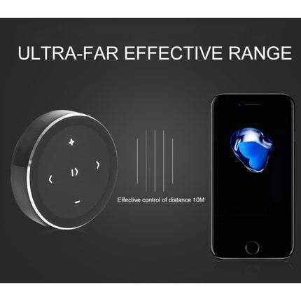 Car Wireless Bluetooth Controller Mobile Phone Multimedia Multi-functional Steering Wheel Remote Controller with Holder