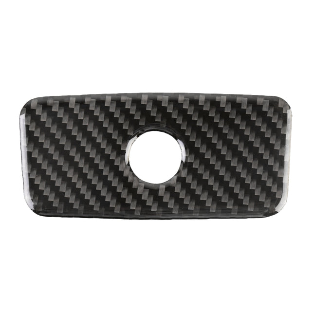 Car Front Passenger Seat Storage Box Carbon Fiber Decorative Sticker for Jeep Grand Cherokee 2011-2018
