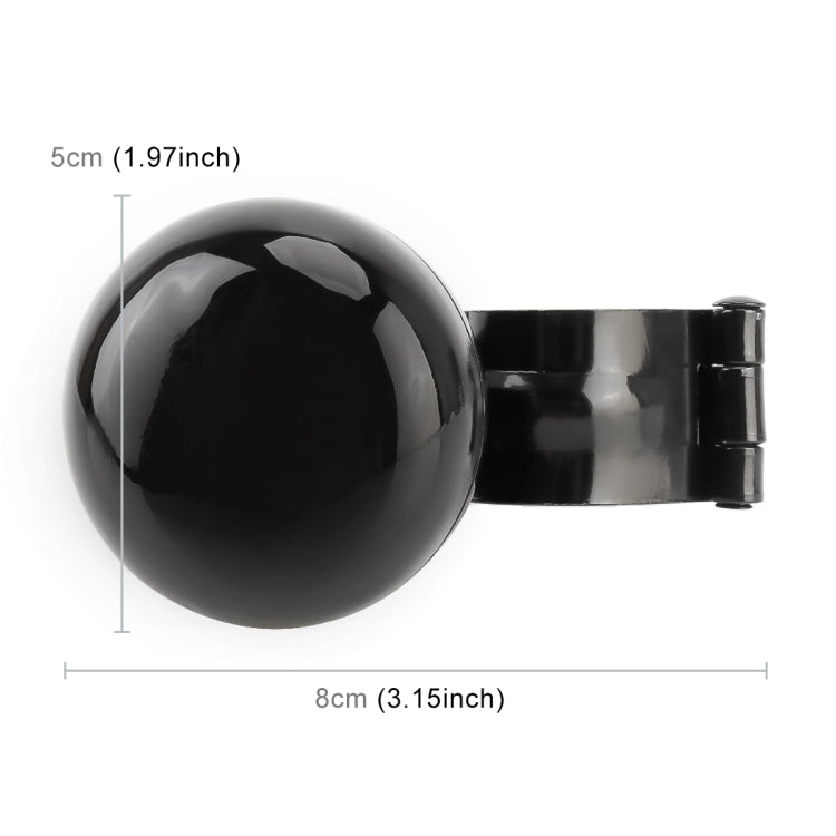 Car Universal Steering Wheel Spinner Knob Auxiliary Booster Aid Control Handle Car Steering Wheel Booster Wheel Strengthener Auto Spinner Knob Ball