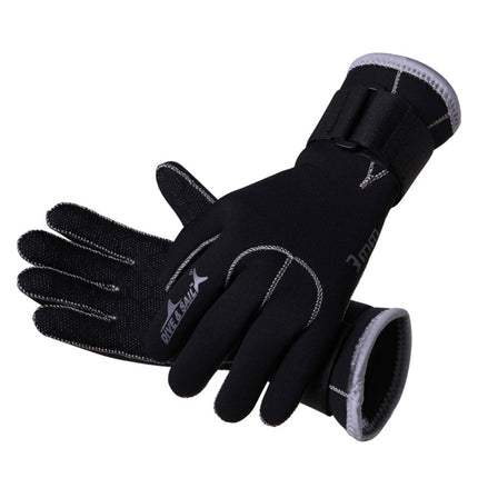 DIVE&SAIL 3mm Neoprene Anti-slip Warm Wear-resistant Swimming Diving Gloves, Size: L, Size: M, Size: S