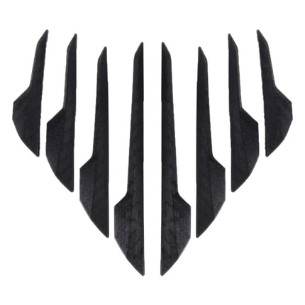 8 PCS Car Vehicle Door Side Guard Anti Crash Strip Exterior Avoid Bumps Collsion Impact Protector Sticker