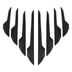 8 PCS Car Vehicle Door Side Guard Anti Crash Strip Exterior Avoid Bumps Collsion Impact Protector Sticker