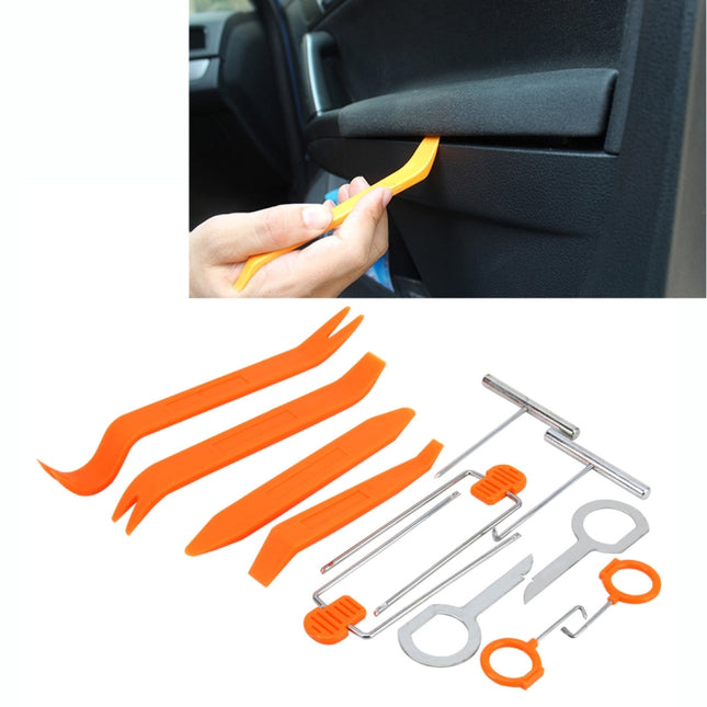 12 in 1 Car Audio System Dashboard Door Panel Removal Dismantling Tools Kit, 12 in 1