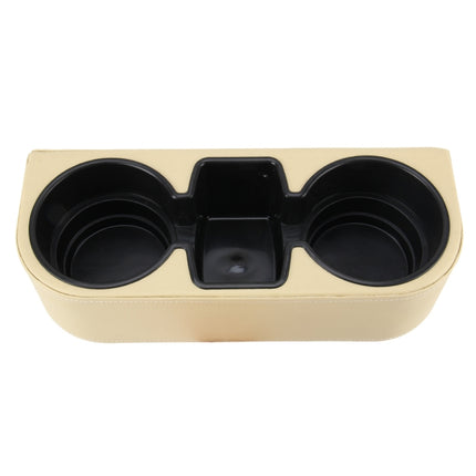 Car Seat Crevice Storage Box Cup Drink Holder Auto Pocket Stowing Tidying for Phone Pad Card Coin Case Car Accessories, Khaki, Brown, Black, Grey
