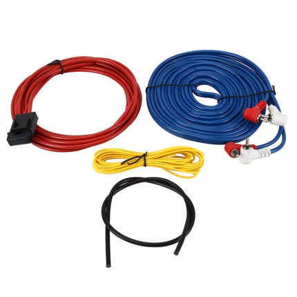 Car Audio Speakers Wiring kits Speaker Cable Subwoofer Amplifier Installation Cable Kit Power Cable  Car Speaker Power Amplifier Car Power Amplifier Car Audio Line + Power Line Suit, Car Audio Speakers Wiring Kits