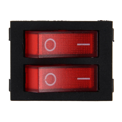 Car Truck Boat Switch Toggle Light Switch 4pin Waterproof 12/24V Car Auto Universal DIY 4 Pin Double Control Switch OFF-ON Push Button