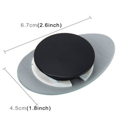 3R-055 2 PCS Car Truck Oval Blind Spot Rear View Wide Angle Mirror Blind Spot Mirror 360 Degree Adjustable Wide-angle Mirror, Size: 6.7*4.5cm, Size: 6.7*4.5cm