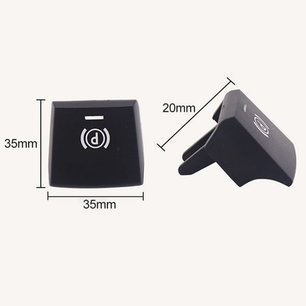 Auto Parking Switch Cover Replacement Handbrake P Key Button for BMW 5 / 6 Series 2014/07-2017/05, For BMW 5 / 6 Series 2015-2018