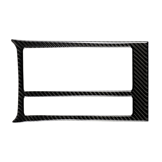 Car Carbon Fiber Water Cup Panel Decorative Sticker for Volkswagen Golf 7 2013-2017, Left Drive