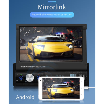 T100 7 inch HD Universal Car Radio Receiver MP5 Player, Support FM & AM & RDS & Bluetooth & Phone Link with Remote Control
