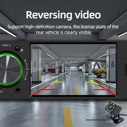 SWM-7805C 4.1 inch Touch Screen Universal Car Radio Receiver MP5 Player, Support FM & Bluetooth & TF Card with Remote Control