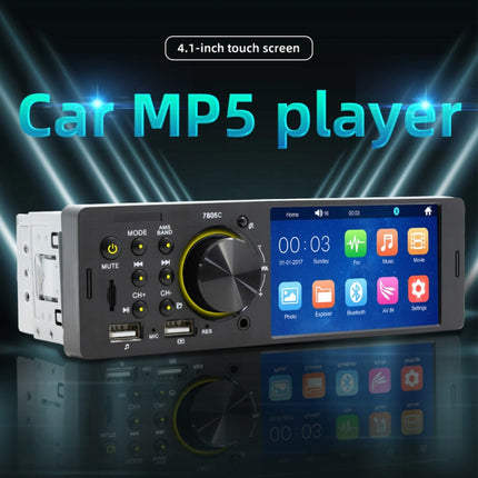 SWM-7805C 4.1 inch Touch Screen Universal Car Radio Receiver MP5 Player, Support FM & Bluetooth & TF Card with Remote Control