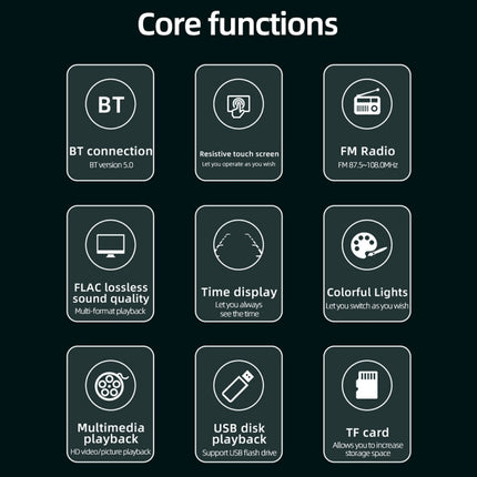 SWM-7805C 4.1 inch Touch Screen Universal Car Radio Receiver MP5 Player, Support FM & Bluetooth & TF Card with Remote Control