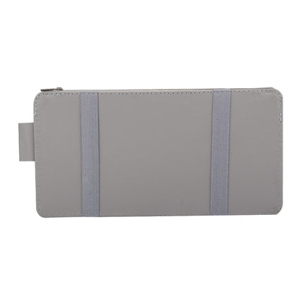 Car Sun Visor Board Paper Tissue Box CD Case Zipper Holder Card Bag Organizer, with Zipper  (Black), with Zipper, with Zipper (Yellow)