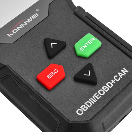 KONNWEI KW590 Mini OBDII Car Auto Diagnostic Scan Tools Auto Scan Adapter Scan Tool (Can Only Detect 12V Gasoline Car), KW590