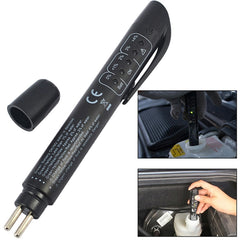 Brake Fluid Tester Car Diagnostic Tool 5 LEDs Brake Fluid Testing Tools, 5 LEDs Diagnostic Tool