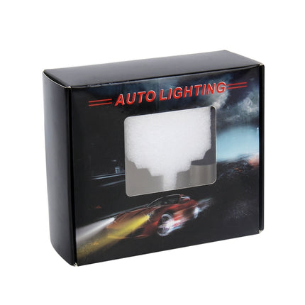 2 PCS Super Bright PSX24W DC 12V 5W 350LM Auto Car Fog Light with 16 SMD-3030 LED Bulbs Lamp, White + Yellow Light