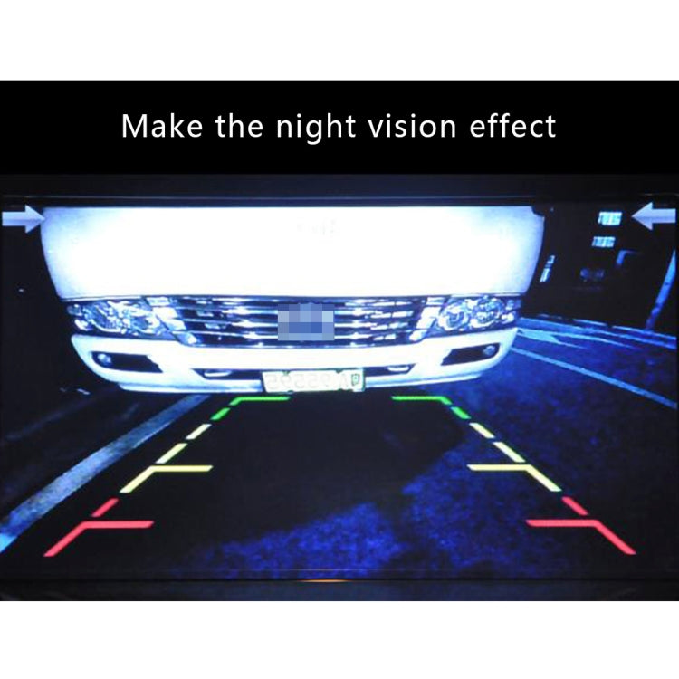 656×492 Effective Pixel  NTSC 60HZ CMOS II Waterproof Car Rear View Backup Camera With 4 LED Lamps for 2005-2013 Version Mazda 6