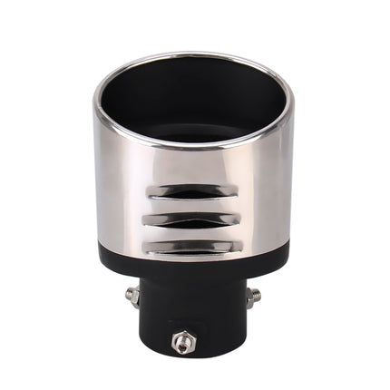 Universal Car Styling Stainless Steel Straight Bolt-on Exhaust Tail Muffler Tip Pipe with Mesh