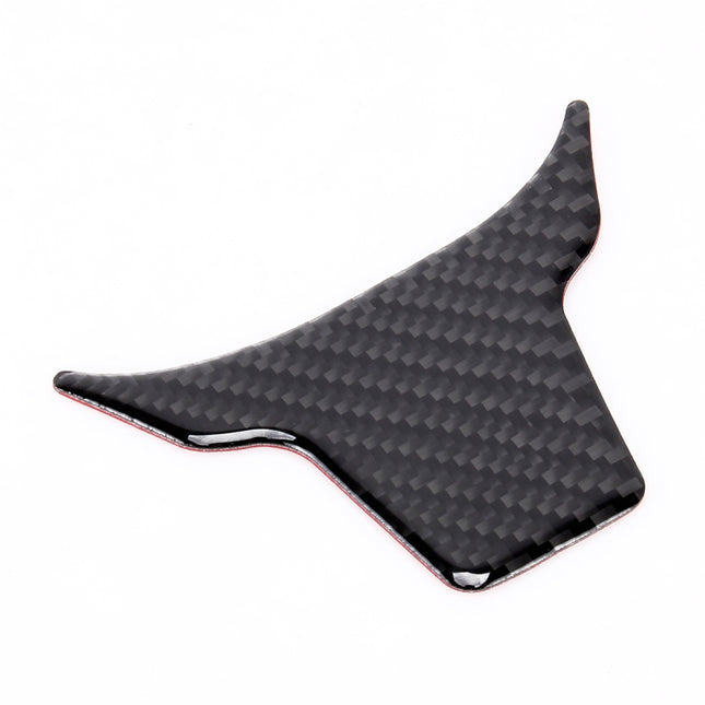 Carbon Fiber Steering Wheel Cover Trim Decal Interior DIY Decorative Sticker for Honda Civic 10th Gen 2016-2019, Steering Wheel
