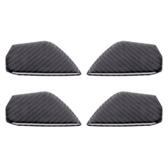 Carbon Fiber Inner Door Handle Bowl Cover Trim Decals Decorative Sticker for Honda Civic 10th Gen