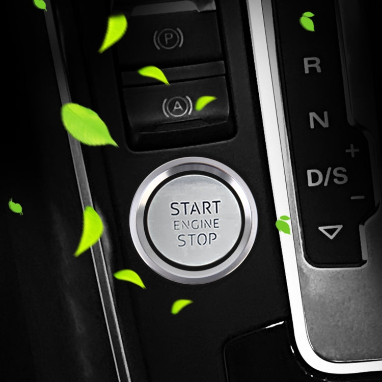 Car Engine Start Key Push Button Ring Trim Aluminum Alloy Sticker Decoration for Audi