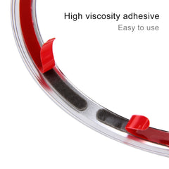 Car Auto Steering Wheel Aluminum Alloy Ring Cover Trim Sticker Decoration for Jaguar