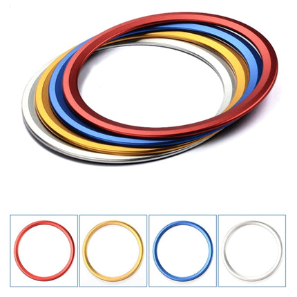 Car Auto Steering Wheel Aluminum Alloy Ring Cover Trim Sticker Decoration for Jaguar