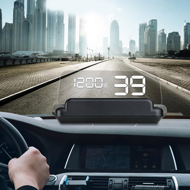 T900 Car GPS HUD Virtual HD Reflection Board Head-up Display, Speed & Driving Distance / Time Display, Over Speed & Voltage & Low Voltage Alarm, Fatigue Driving, T900  White, T900  Green + White, T900 Blue + White