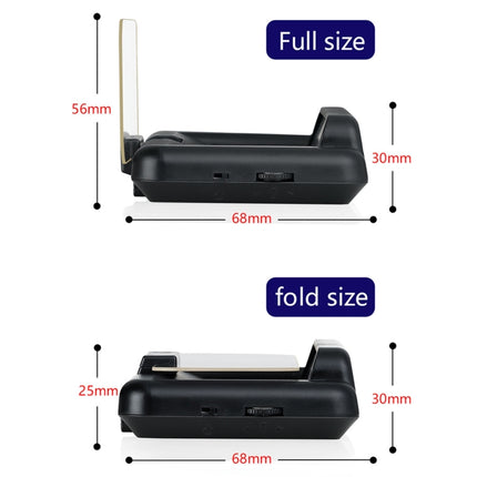 T900 Car GPS HUD Virtual HD Reflection Board Head-up Display, Speed & Driving Distance / Time Display, Over Speed & Voltage & Low Voltage Alarm, Fatigue Driving