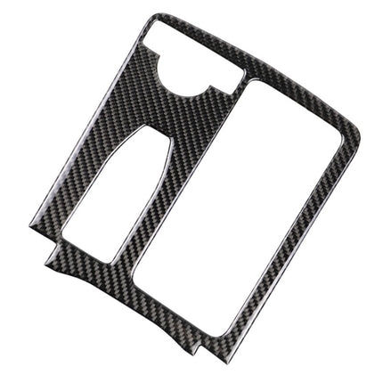 Car Carbon Fiber Left Drive Gear Position Panel Decorative Sticker for Mercedes-Benz W204 2007-2013 / W212 2010-2012