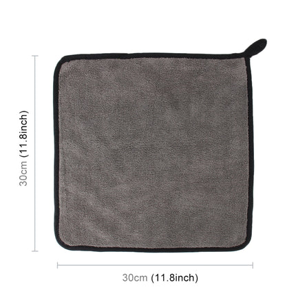 30 x 30cm Microfiber Absorbent Cleaning Drying Clean Cloth Washing Car Care Wash Towel