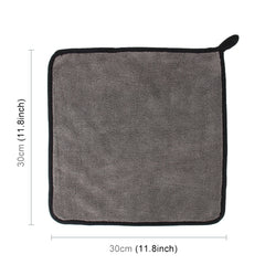 30 x 30cm Microfiber Absorbent Cleaning Drying Clean Cloth Washing Car Care Wash Towel