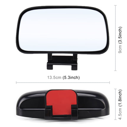 3R-093 360 Degrees Rotatable Blind Spot Side Assistant Mirror for Auto Car, 3R-093