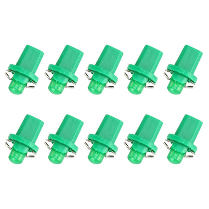 10 PCS 0.4W B8.5 Wedge Instrument Panel COB LED Light Dashboard Gauge Cluster Indicator Lamp Bulb, 0.4W B8.5
