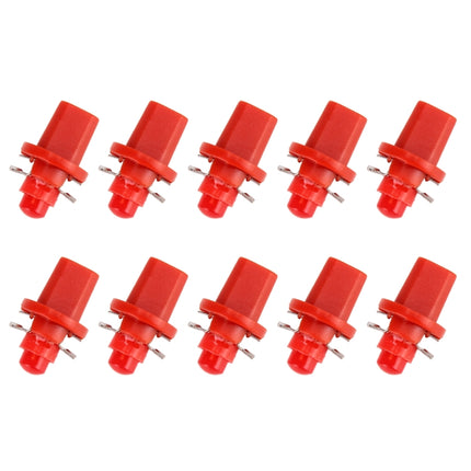 10 PCS 0.4W B8.5 Wedge Instrument Panel COB LED Light Dashboard Gauge Cluster Indicator Lamp Bulb, 0.4W B8.5