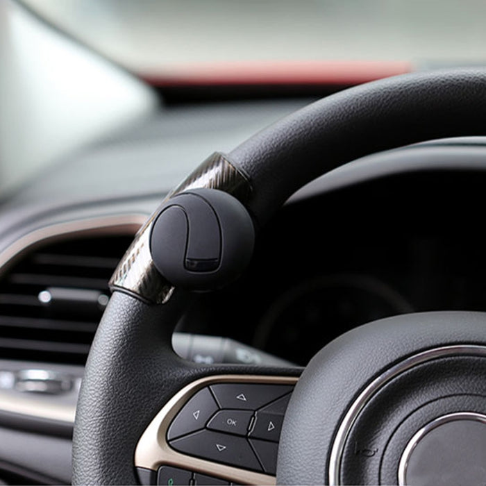 3R-2151 Car Auto Universal Steering Wheel Spinner Knob Auxiliary Booster Aid Control Handle Car Steering Wheel Booster Wheel Strengthener Auto Spinner Knob Ball, 3R-2151 (Black), 3R-2151 (Blue)