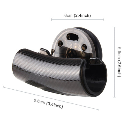 3R-2151 Car Auto Universal Steering Wheel Spinner Knob Auxiliary Booster Aid Control Handle Car Steering Wheel Booster Wheel Strengthener Auto Spinner Knob Ball, 3R-2151 (Black), 3R-2151 (Blue)