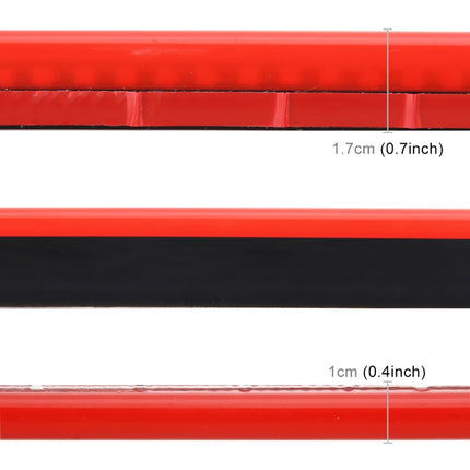 10W Car High Position Brake Light, DC 12V Cable Length: 100cm (Red Light), Cable Length: 100cm