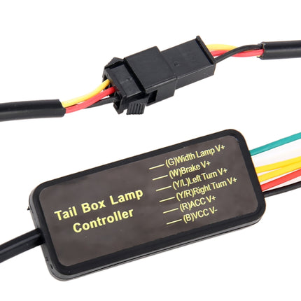 10W Car High Position Brake Light, DC 12V Cable Length: 100cm (Red Light), Cable Length: 100cm