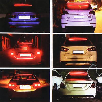 10W Car High Position Brake Light, DC 12V Cable Length: 100cm (Red Light), Cable Length: 100cm