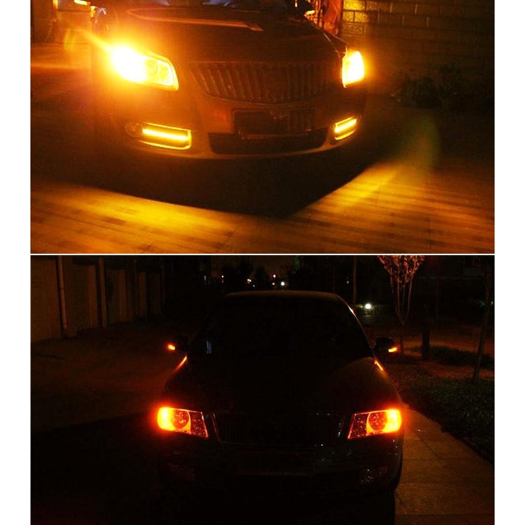 2 PCS T20 / 7440 5W 250LM 6000K Car Auto Turn Light Reversing Lights 16LEDs SMD-2835 Lamps, DC 12V