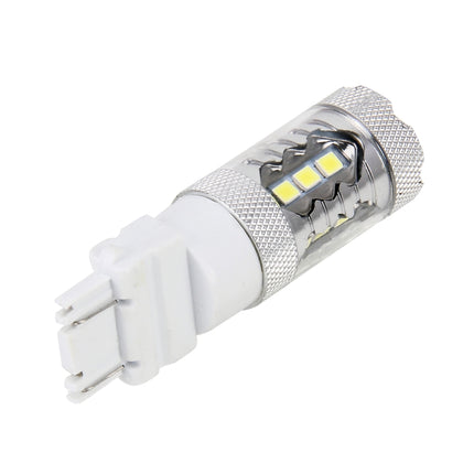 2 PCS T20 / 7443 5W 250LM 6000K Car Auto Brake Lights 16LEDs SMD-2835 Lamps, DC 12V