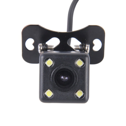 628 x 582 Effective Pixel PAL 50Hz Waterproof Universal Car Rear View Backup Camera With 4 LED Lamp, DC 12V, Wire Length: 4m, 4 LED Lamp