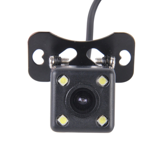 628 x 582 Effective Pixel PAL 50Hz Waterproof Universal Car Rear View Backup Camera With 4 LED Lamp, DC 12V, Wire Length: 4m, 4 LED Lamp