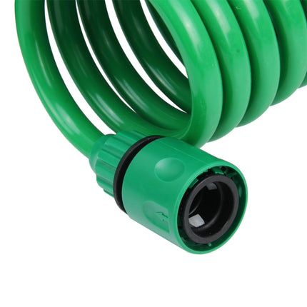 Garden Watering Series Spring Tube Hose Telescopic Spiral Pipe with Water Connector Adaptor and Connector, Length: 30m