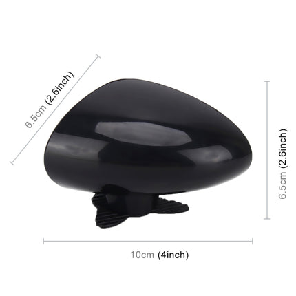 3R-046 360 Degrees Rotatable Right Blind Spot Side Assistant Mirror for Auto Car, Right Black, Right White
