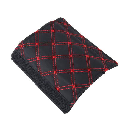 3 PCS Car Hand Brake Cover Shift Knob Gear Stick Cushion Sets Rear View Mirror Sets Cover Car Accessory Interior Decoration Pad