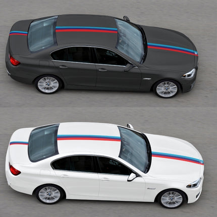 2m Car Plastic Wrap Sticker Decal Film, Strip Line Style, French Flag