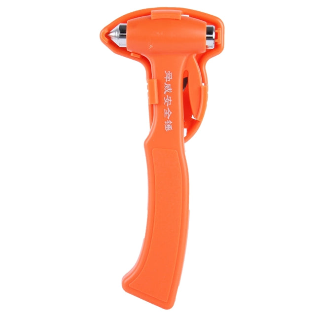 SHUNWEI SD-3501 Seat Belt Cutter Window Breaker Auto Rescue Tool Ideal Plastic Shell Car Safety Emergency Hammer with Adhesive Tape And Fixation Frame, SD-3501